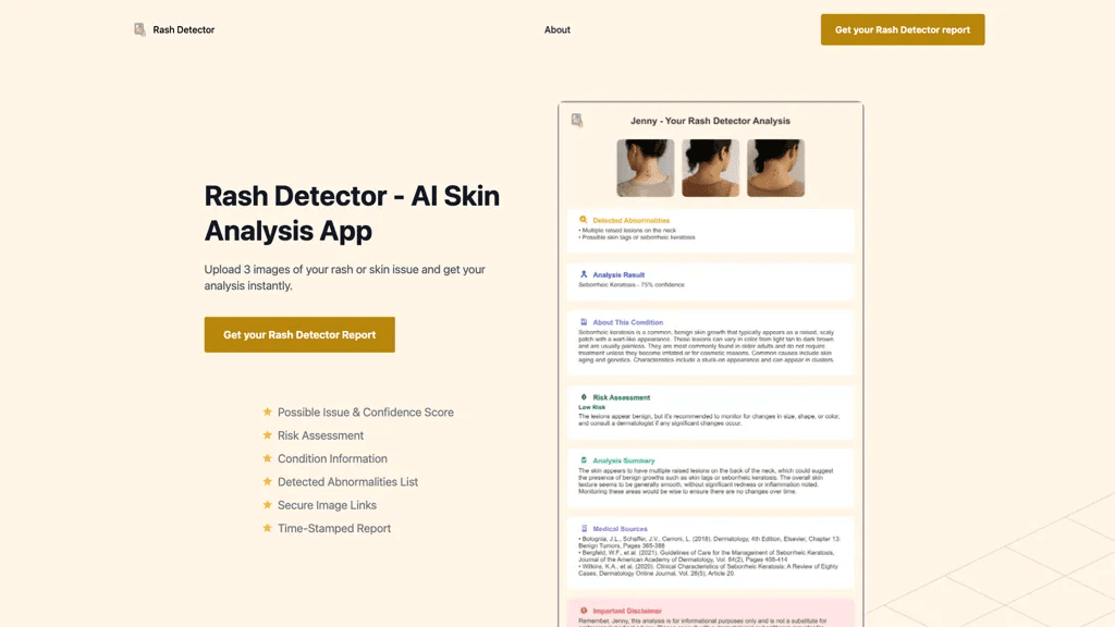 Rash Detector 工具截图