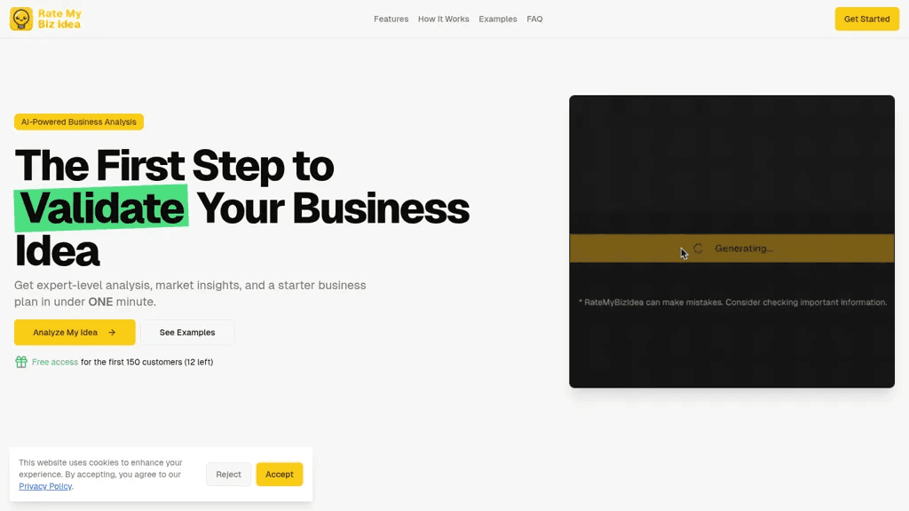 RateMyBizIdea 工具截图