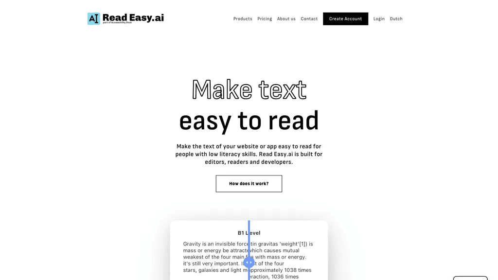 Read Easy.ai 工具截图