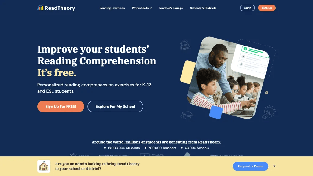 ReadTheory 工具截图
