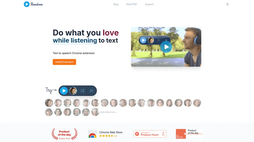 Readvox 工具截图