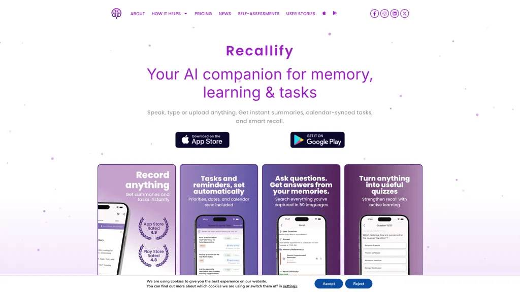 Recallify 工具截图