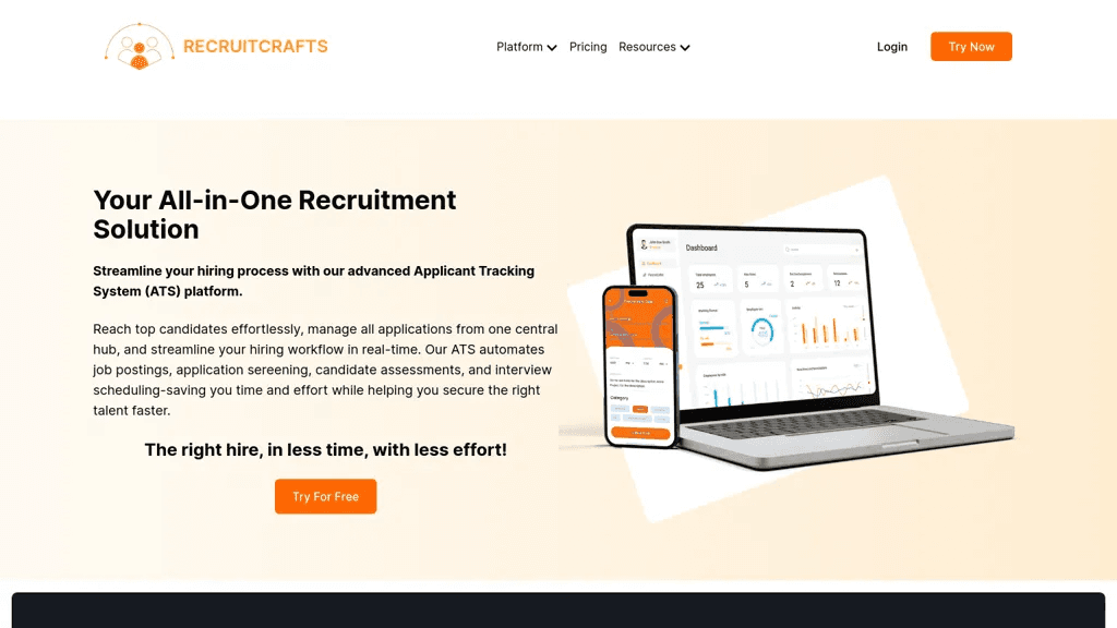 Recruitcrafts 工具截图