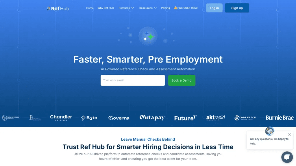 Ref hub 官网截图