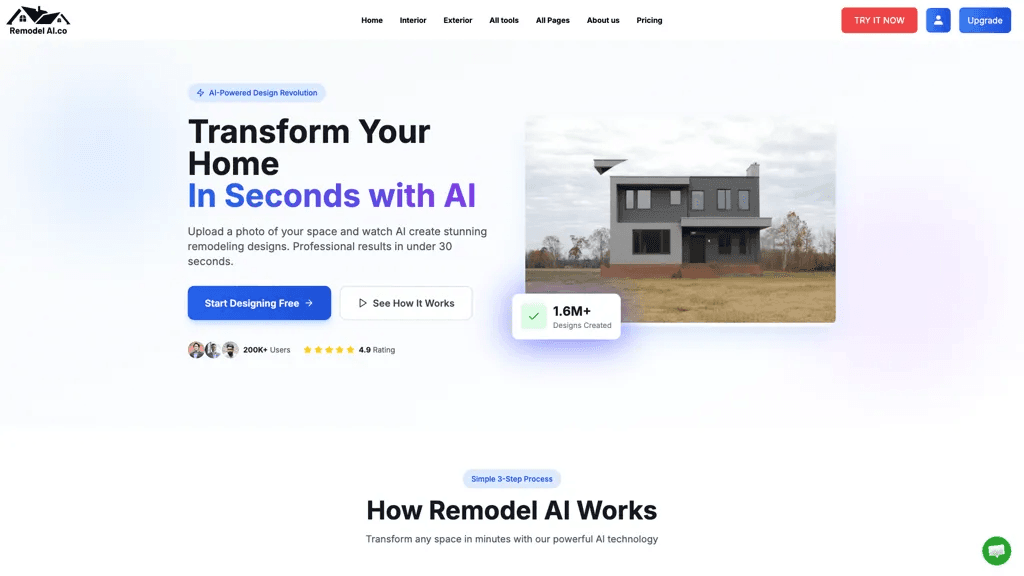 Remodel AI 工具截图