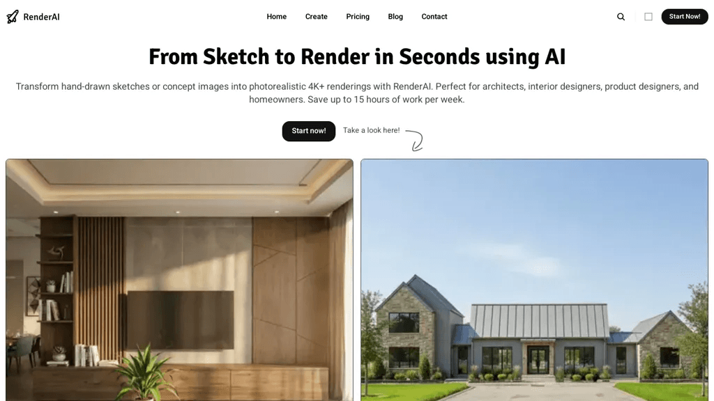 RenderAI 工具截图