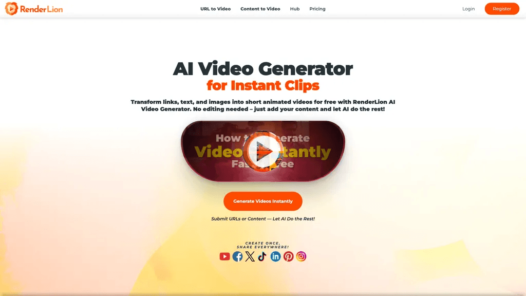RenderLion 工具截图