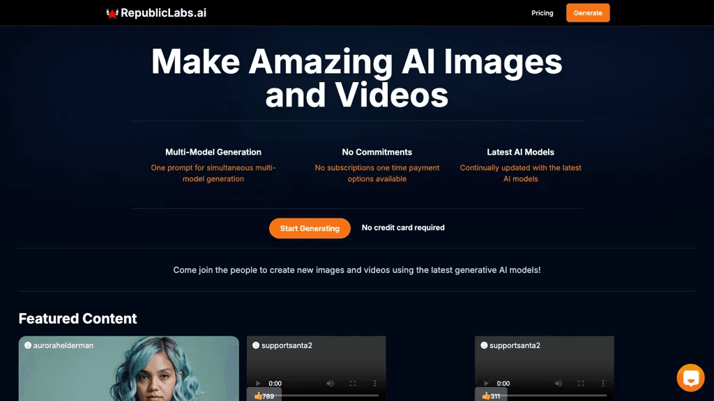 RepublicLabs.ai 工具截图