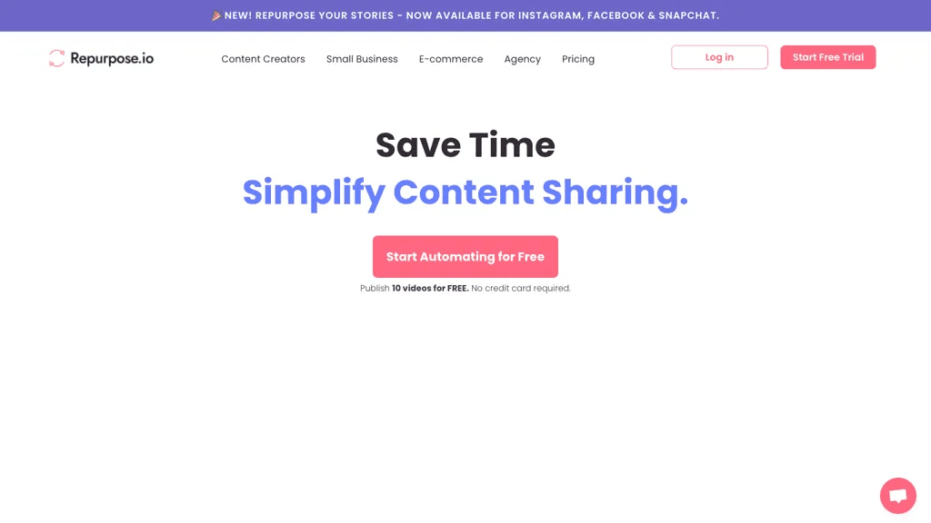 Repurpose.io 工具截图