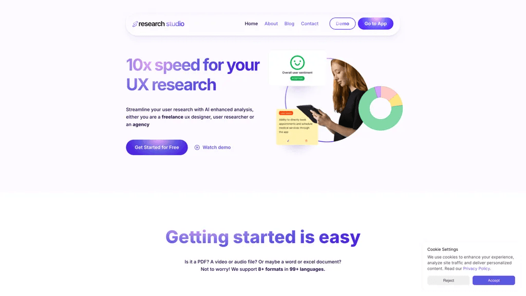 Research Studio 工具截图