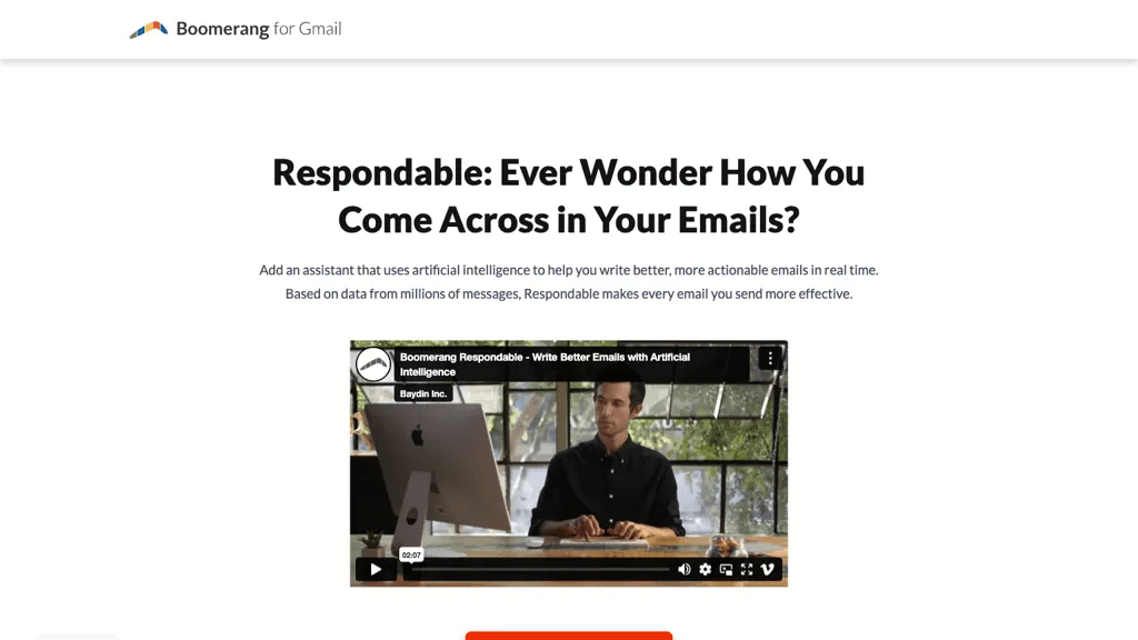 Respondable 官网截图