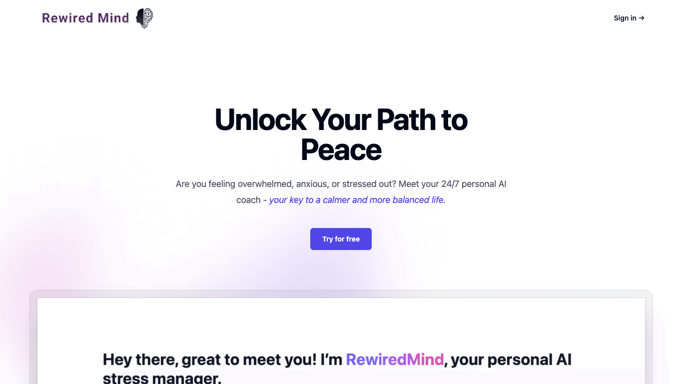 RewiredMind 官网截图
