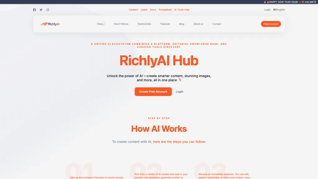 RichlyAI 工具截图