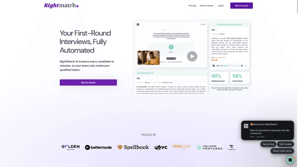 RightMatch Ai 工具截图