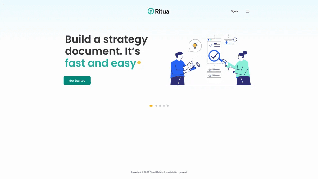 Ritual 官网截图