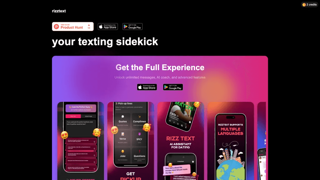 RizzText.com 工具截图