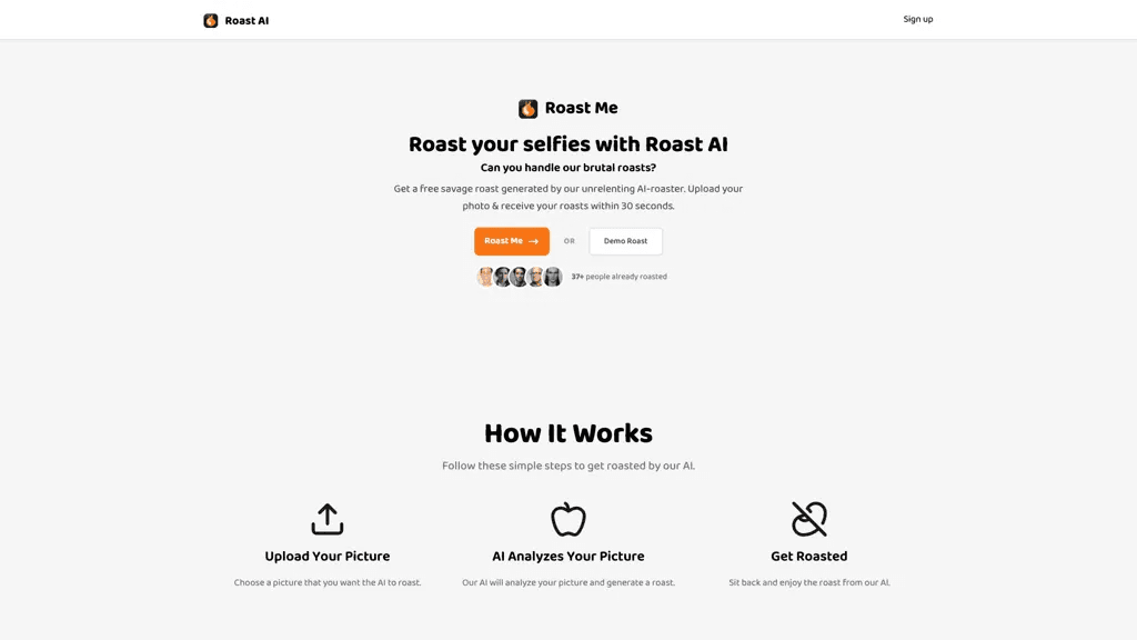 Roast AI 工具截图