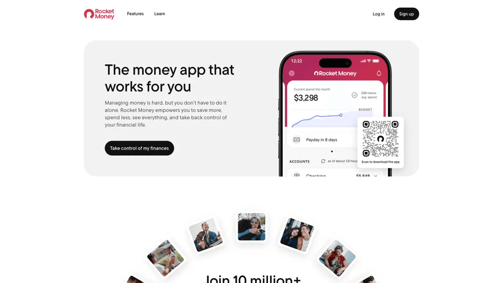 RocketMoney 工具截图