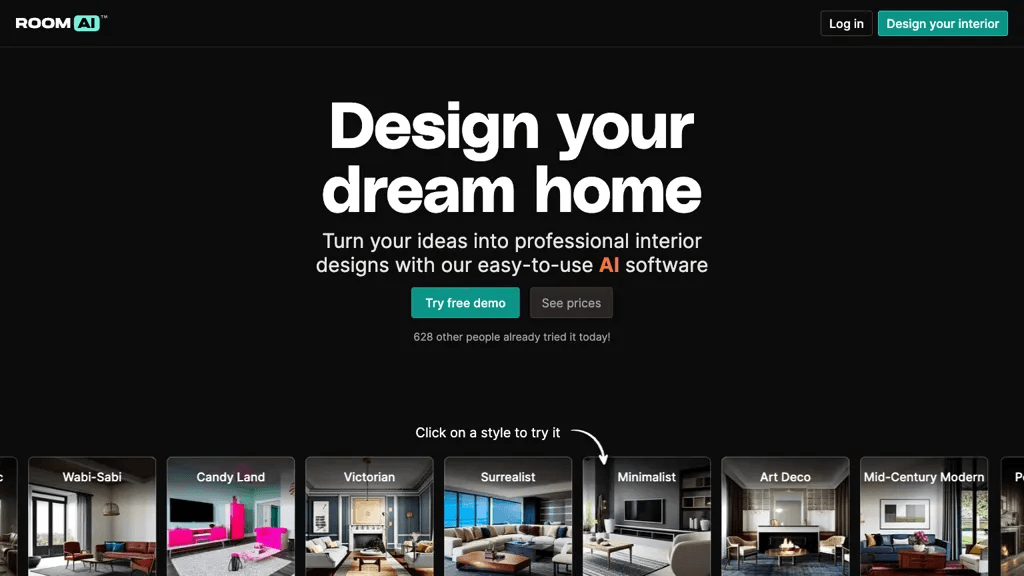 Room AI 工具截图