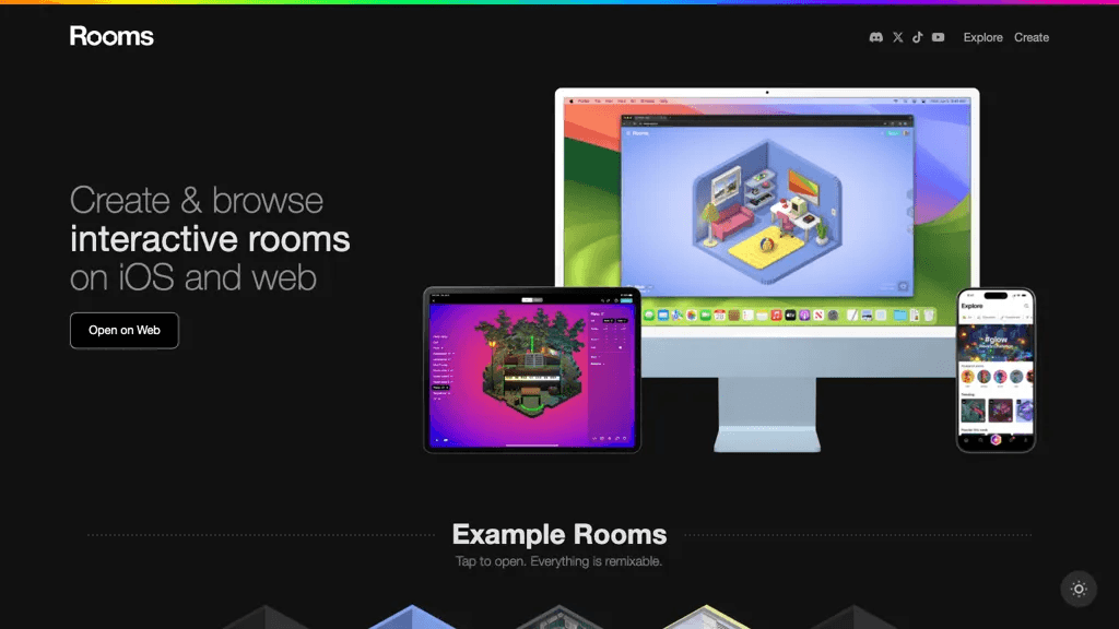 Rooms 工具截图