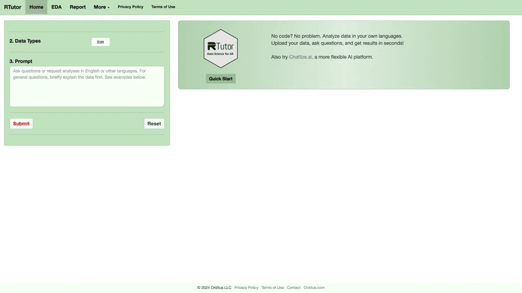 RTutor 工具截图