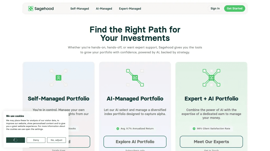 Sagehood AI 工具截图