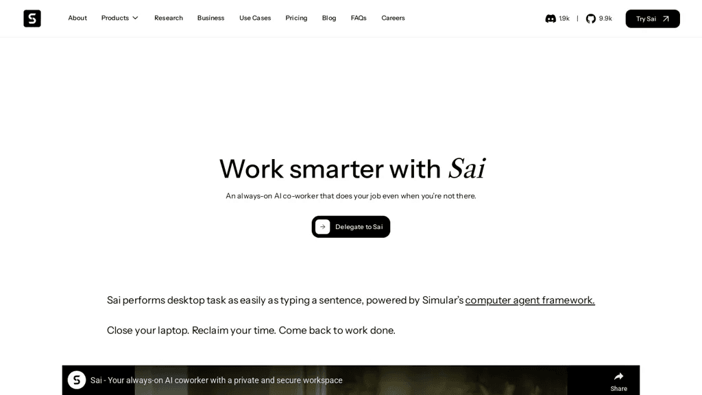 Sai 工具截图