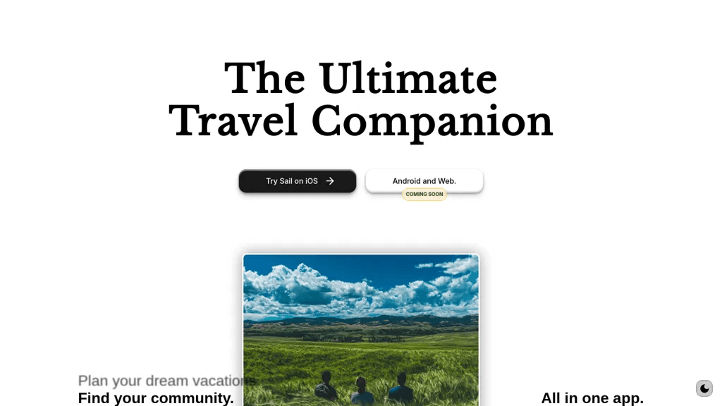 Sail Vacations 官网截图