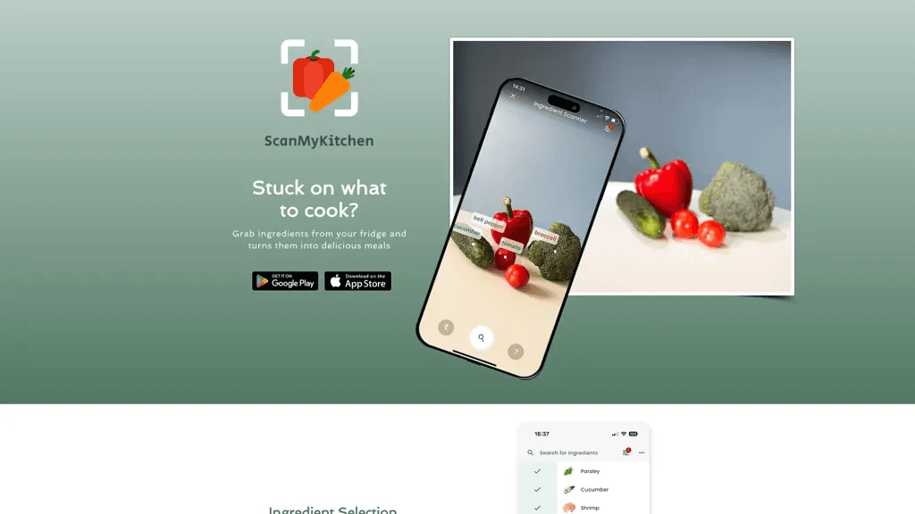 Scan My Kitchen 工具截图