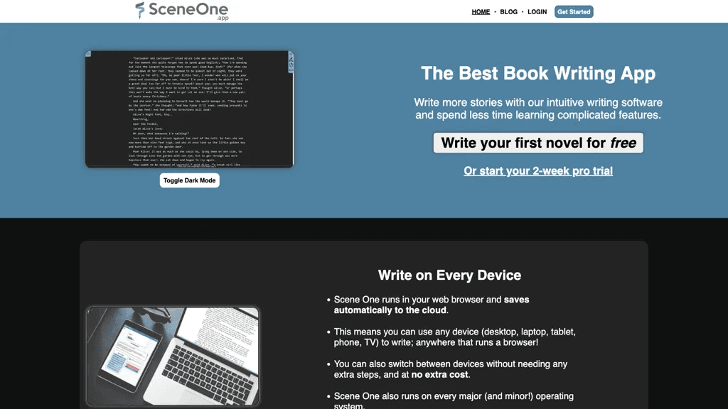Scene One 工具截图
