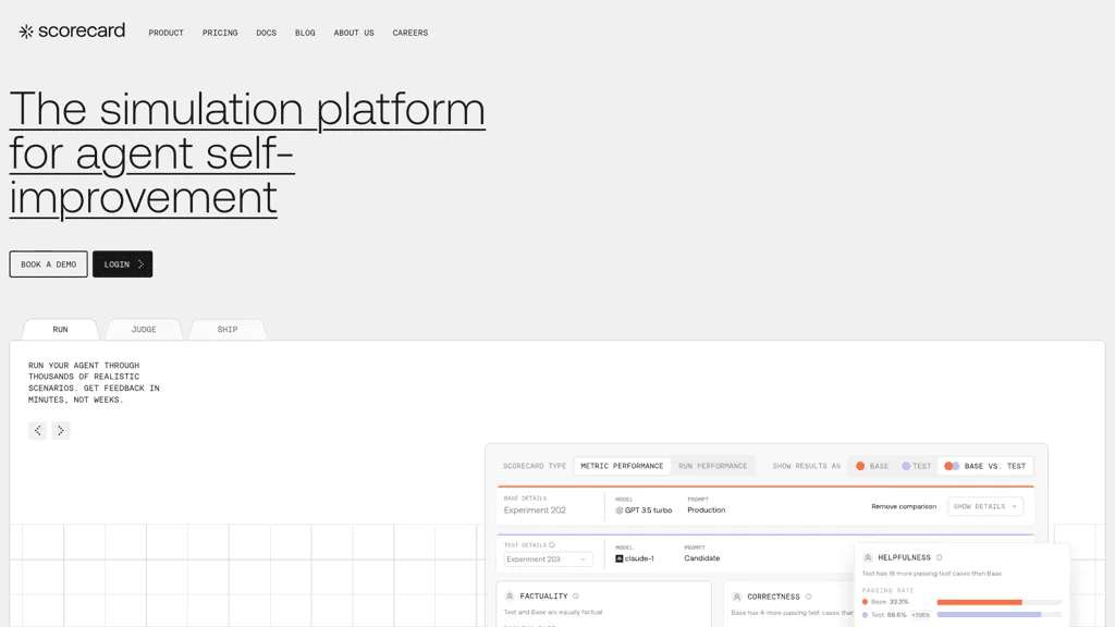 Scorecard 工具截图