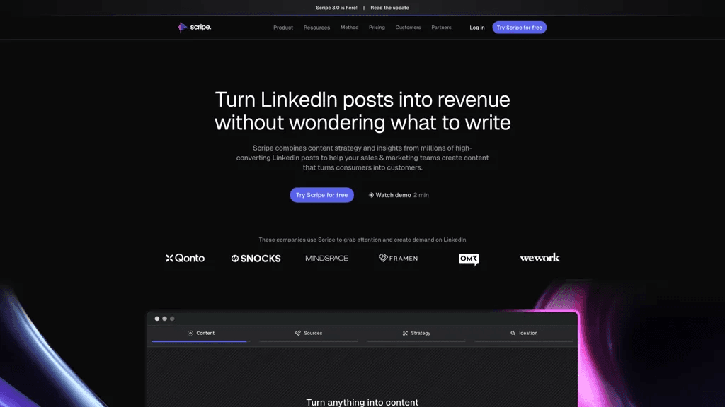 Scripe.io 工具截图