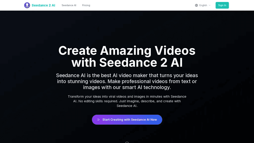 Seedance 2 AI 工具截图