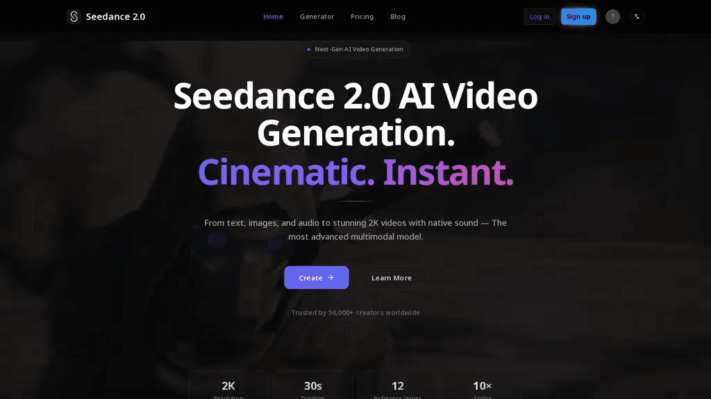 seedance2pro.io 工具截图