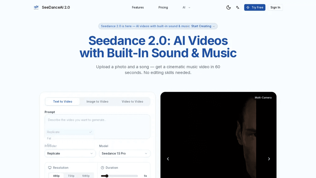 Seedanceai.tech 工具截图