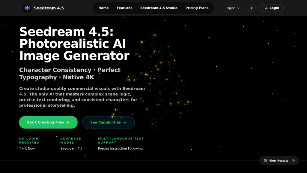 Seedream 4.5 AI 工具截图