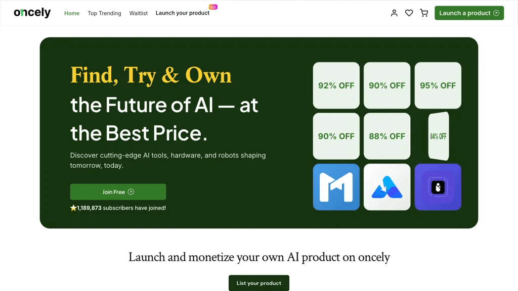 Sell on Oncely 工具截图