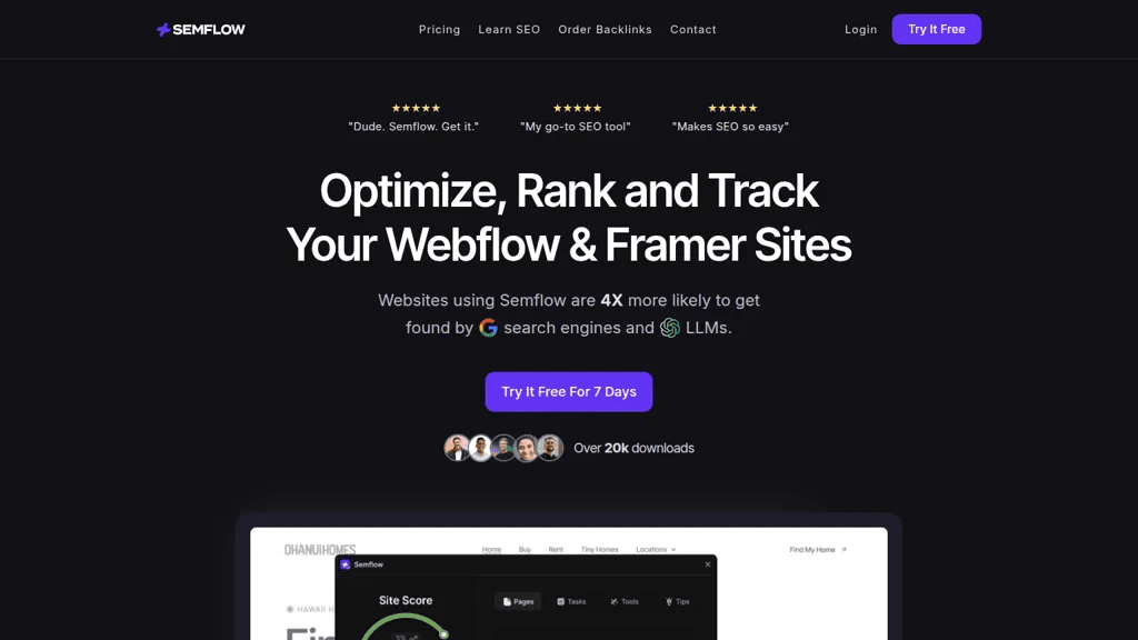 Semflow 工具截图