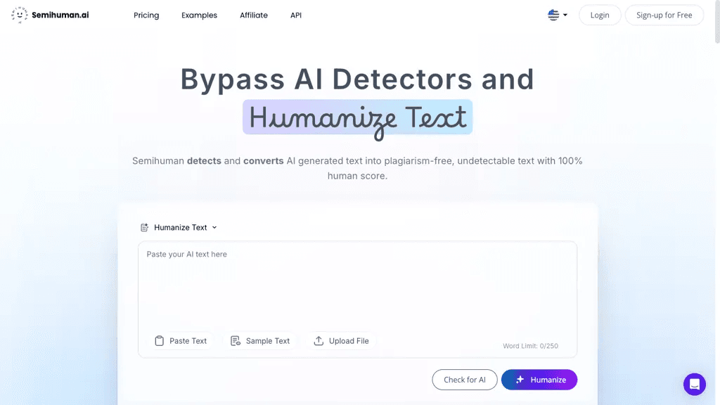 Semihuman.Ai 工具截图