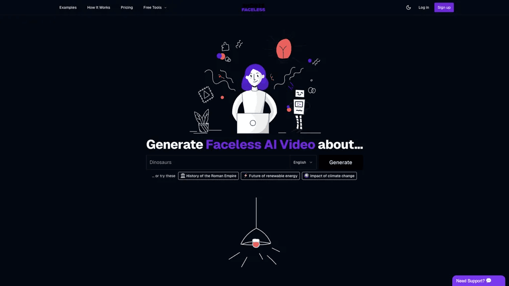 Shorts faceless 工具截图