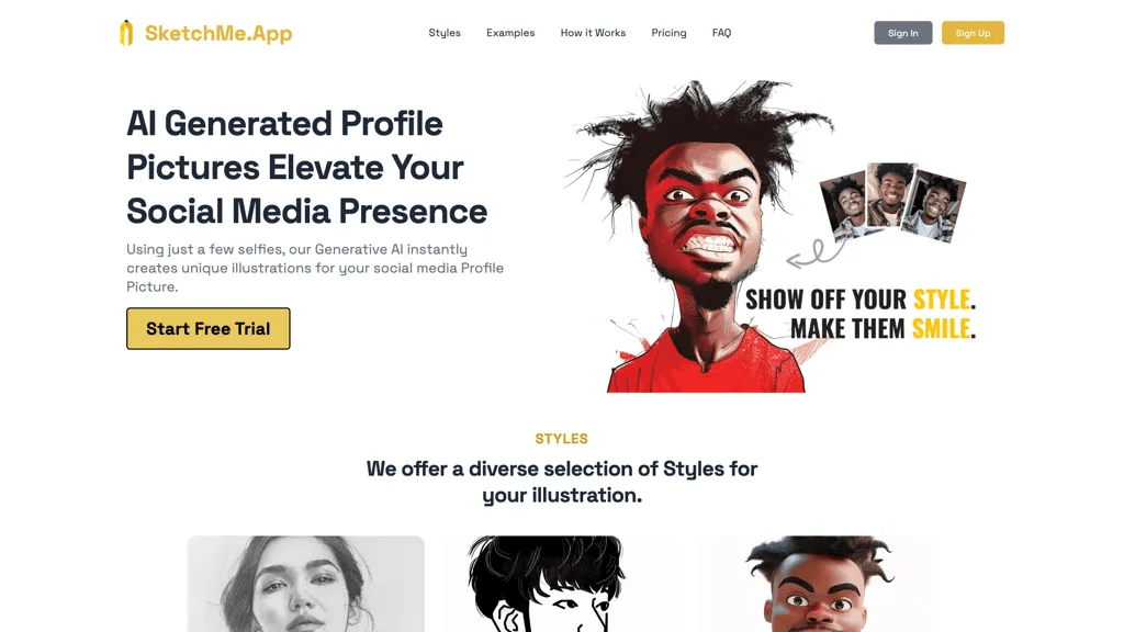 Sketchme.app 官网截图