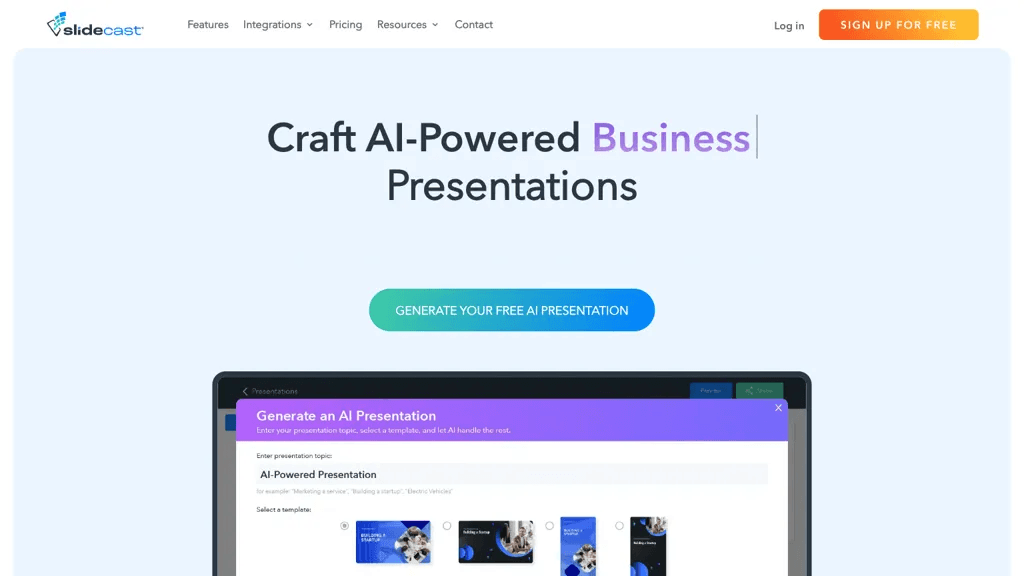 Slidecast 工具截图