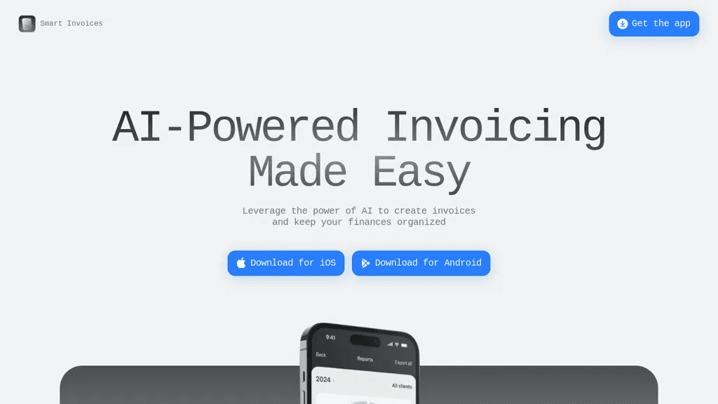 Smart Invoices 工具截图