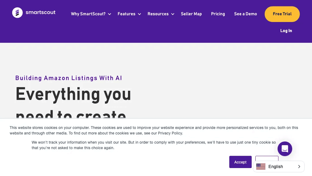 SmartScout 官网截图
