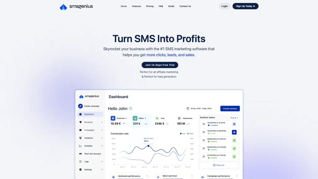 SMSGenius 工具截图