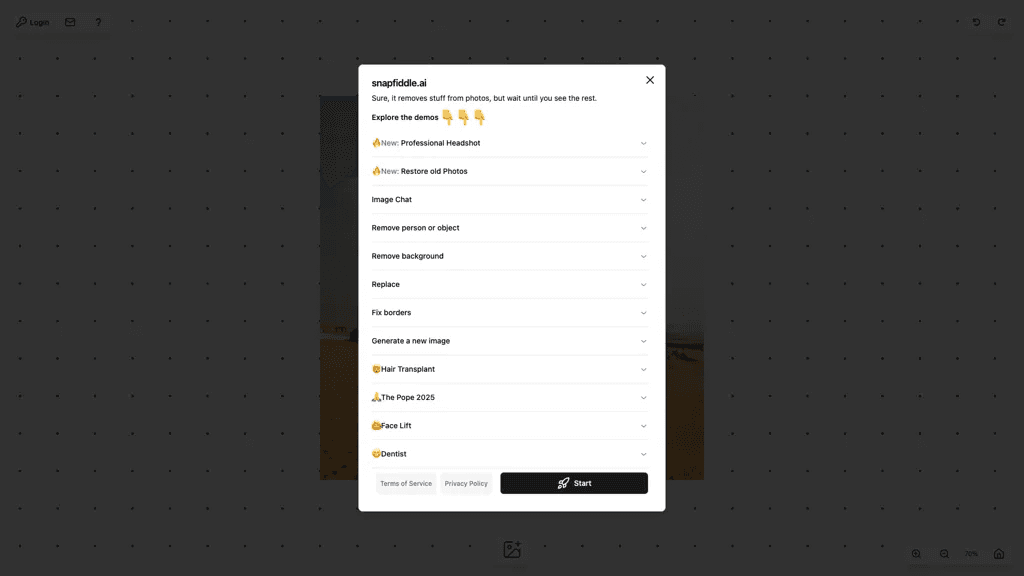 snapfiddle.ai 工具截图