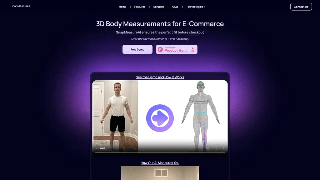 SnapMeasureAI 工具截图