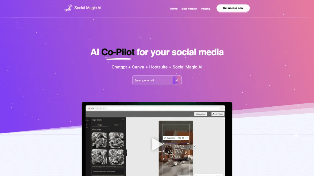 Social Magic 官网截图