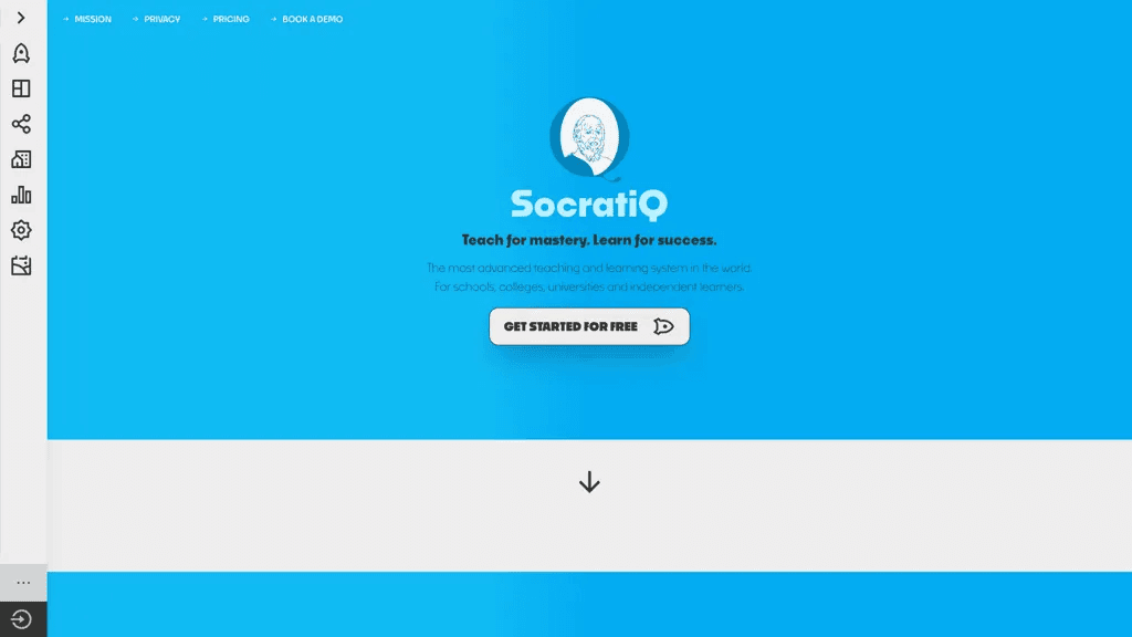 SocratiQ 官网截图