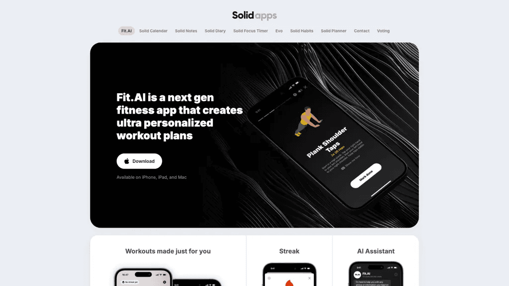 Solid Apps 工具截图